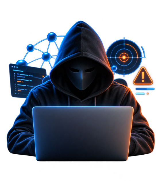 Cybersecurity threat actor performing network reconnaissance