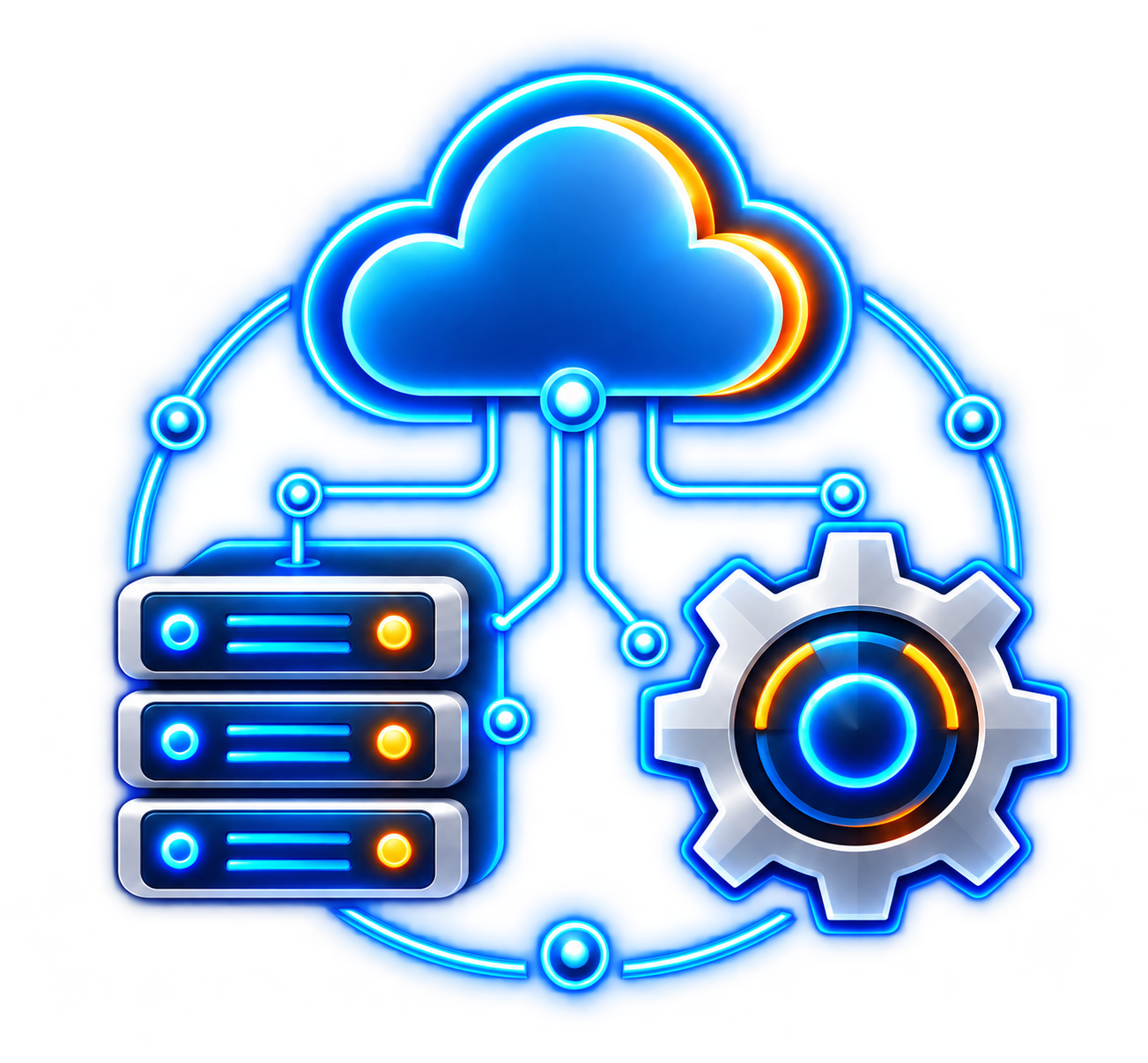 Cloud Infrastructure Icon
